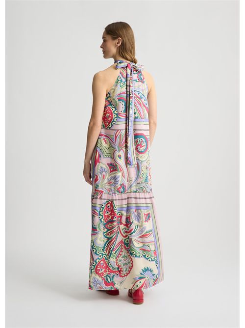 dress woman multicolor LIU JO | WA5393T5973/M9547